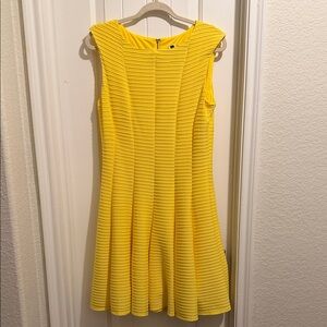 Julian Taylor Sunny Yellow Short Dress